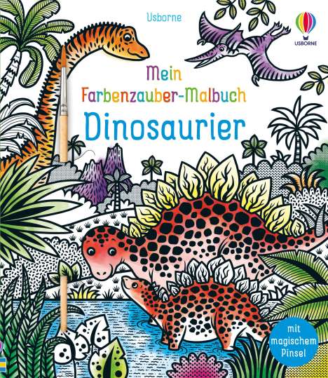 Lucy Bowman: Mein Farbenzauber-Malbuch: Dinosaurier., Buch