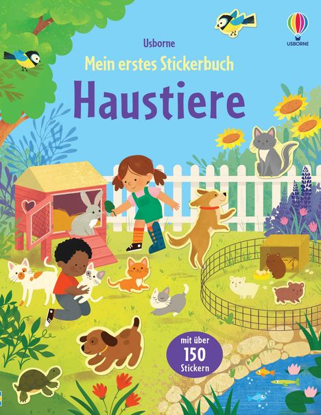 Kristie Pickersgill: Mein erstes Stickerbuch: Haustiere, Buch