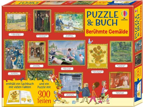 Rosie Dickins: Puzzle &amp; Buch: Berühmte Gemälde, Buch