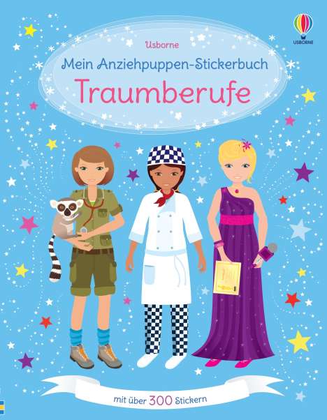 Emily Bone: Mein Anziehpuppen-Stickerbuch: Traumberufe, Buch
