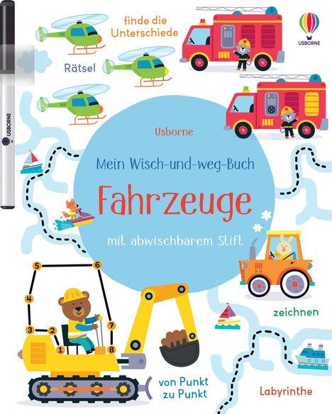 Kirsteen Robson: Mein Wisch-und-weg-Buch: Fahrzeuge, Buch