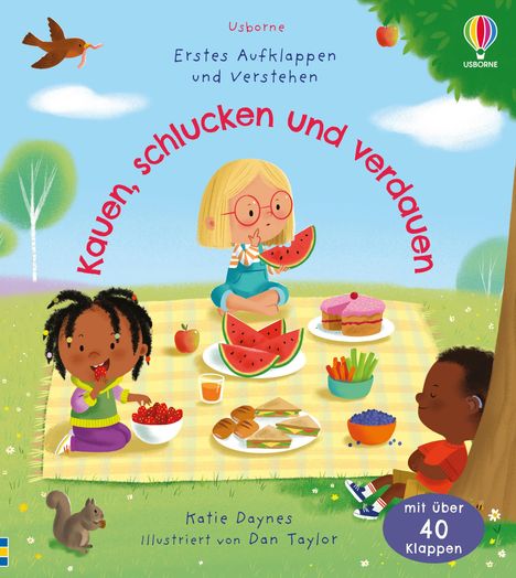 Katie Daynes: Erstes Aufklappen und Verstehen: Kauen, schlucken und verdauen, Buch