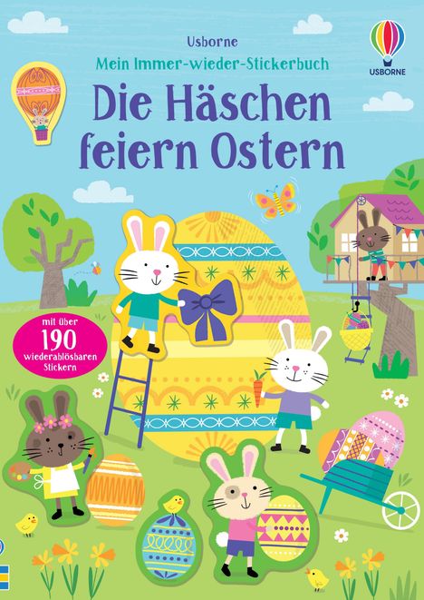 Mein Immer-wieder-Stickerbuch: Die Häschen feiern Ostern, Buch