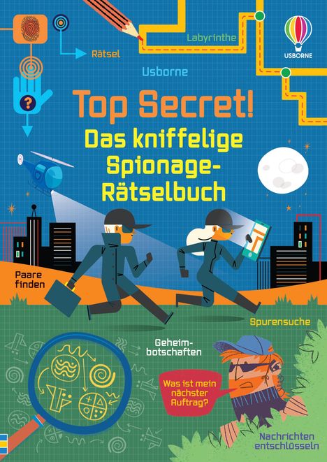 Top Secret! Das kniffelige Spionage-Rätselbuch, Buch