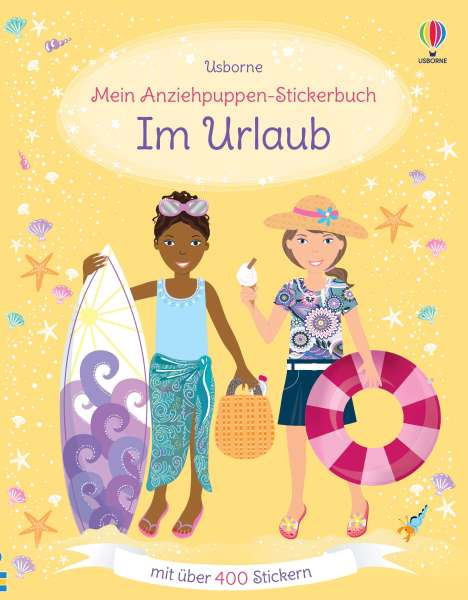 Emily Bone: Mein Anziehpuppen-Stickerbuch: Im Urlaub, Buch