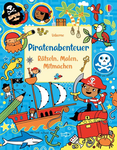 Piratenabenteuer - Rätseln, Malen, Mitmachen, Buch