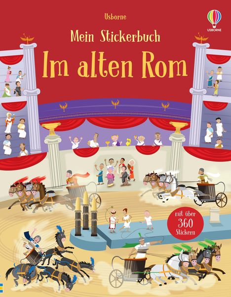 Mein Stickerbuch: Im alten Rom, Buch