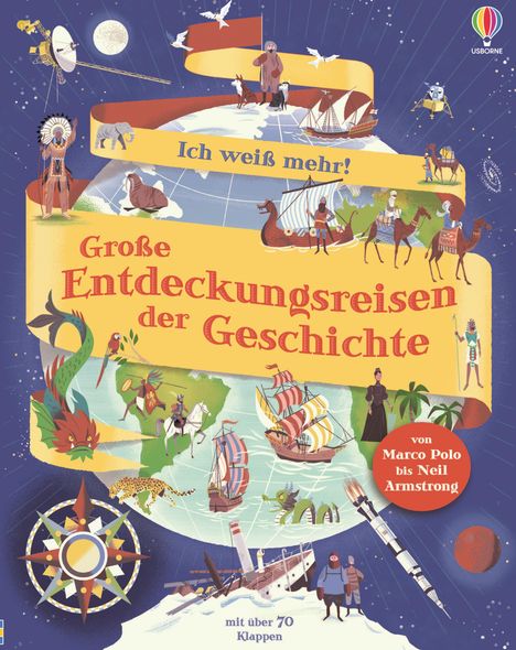 Ich weiß mehr! Große Entdeckungsreisen der Geschichte, Buch