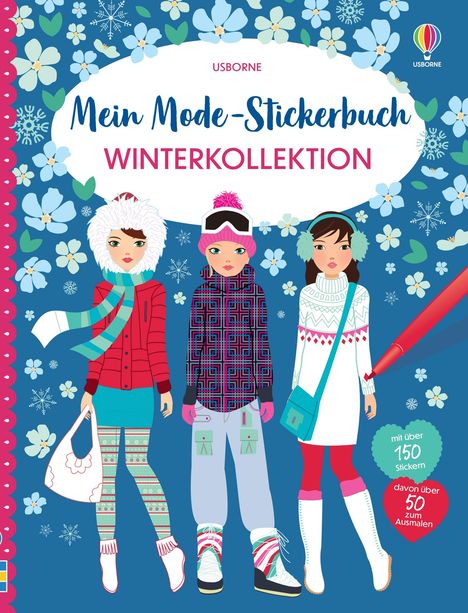 Mein Mode-Stickerbuch: Winterkollektion, Buch