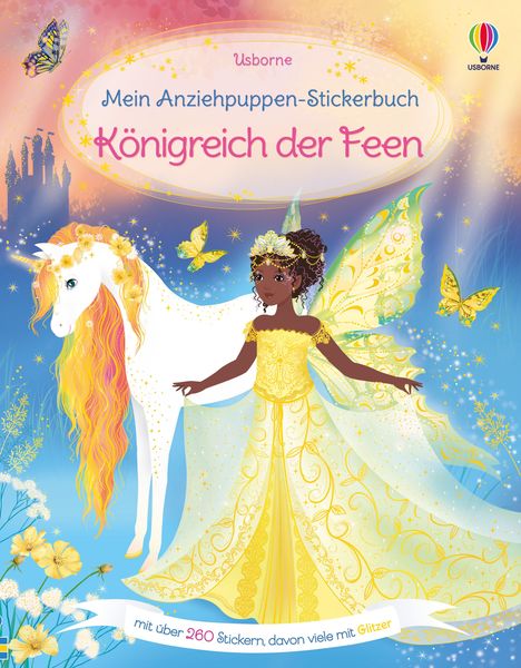 Mein Anziehpuppen-Stickerbuch: Königreich der Feen, Buch