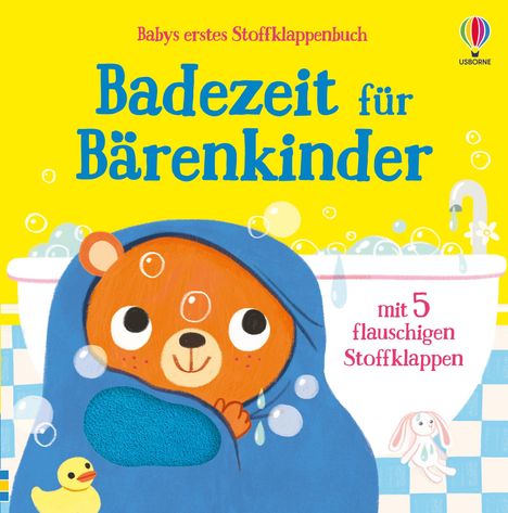 Babys erstes Stoffklappenbuch: Badezeit für Bärenkinder, Buch