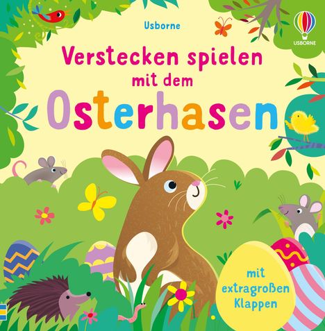 Verstecken spielen mit dem Osterhasen, Buch