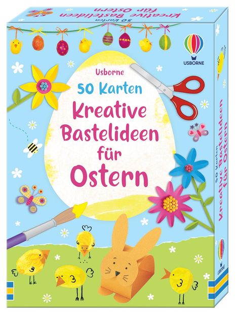 50 Karten: Kreative Bastelideen für Ostern, Buch