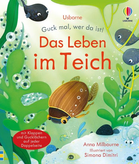 Guck mal, wer da ist! Das Leben im Teich, Buch