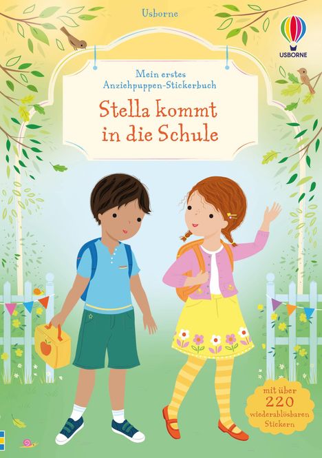 Mein erstes Anziehpuppen-Stickerbuch: Stella kommt in die Schule, Buch