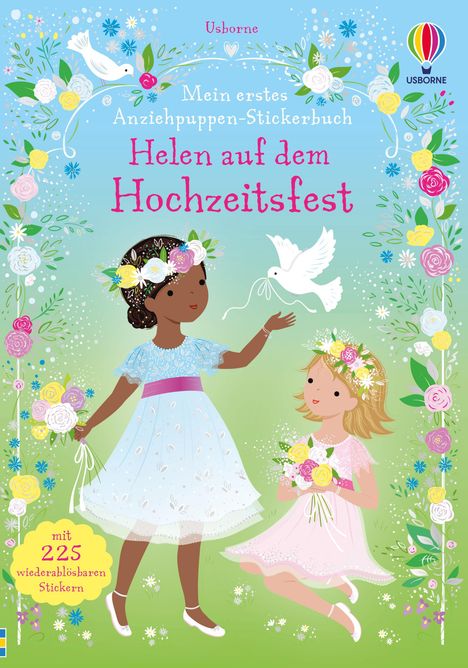 Mein erstes Anziehpuppen-Stickerbuch: Helen auf dem Hochzeitsfest, Buch