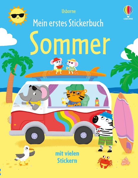 Mein erstes Stickerbuch: Sommer, Buch