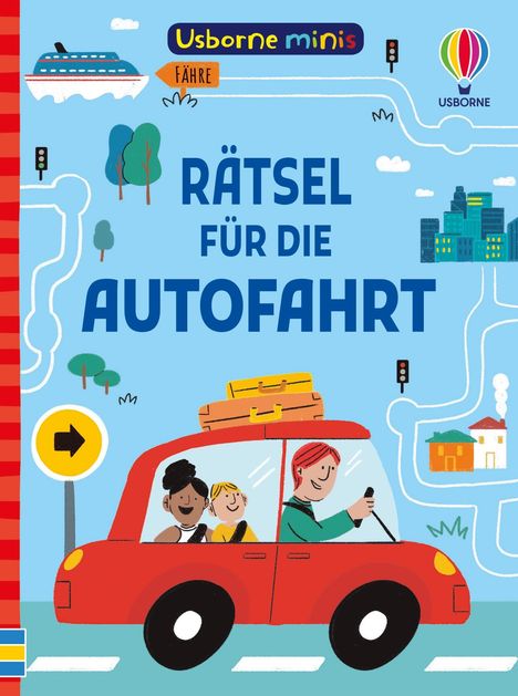 Usborne Minis: Rätsel für die Autofahrt, Buch