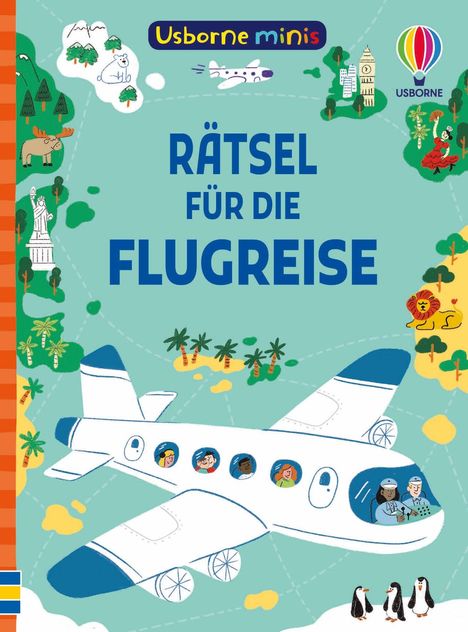 Usborne Minis: Rätsel für die Flugreise, Buch