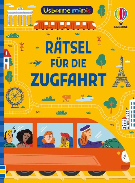 Usborne Minis: Rätsel für die Zugfahrt, Buch