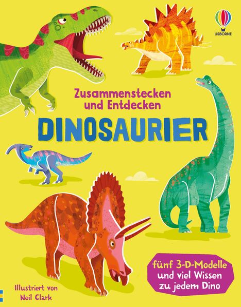 Zusammenstecken und Entdecken: Dinosaurier, Buch