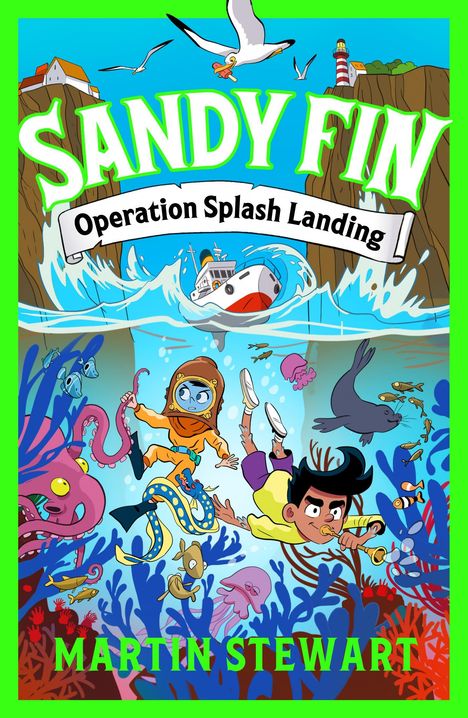 Martin Stewart: Sandy Fin: Operation Splash Landing, Buch