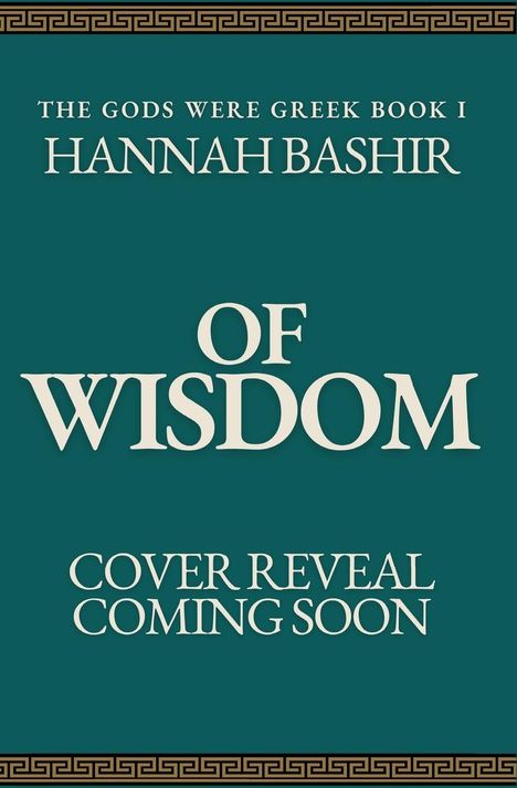 Hannah Bashir: Of Wisdom, Buch