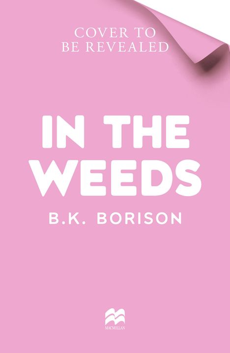 Der Titel lautet "IN THE WEEDS". Zwei Personen halten einen großen Blumenstrauß, der ihre Gesichter verdeckt.