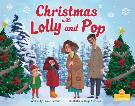Laurie Friedman: Christmas with Lolly and Pop, Buch