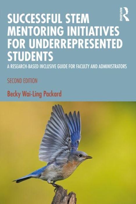 Titel: "Successful STEM Mentoring Initiatives for Underrepresented Students". Unten ein Vogel mit gespreizten Flügeln.