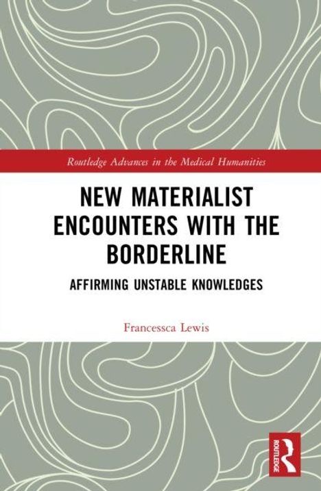 "NEW MATERIALIST ENCOUNTERS WITH THE BORDERLINE: AFFIRMING UNSTABLE KNOWLEDGES" von Francessca Lewis. Abstrakte Muster.