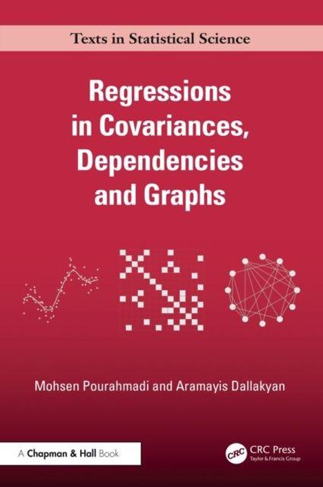 „Regressions in Covariances, Dependencies and Graphs“ auf rotem Hintergrund. Grafiken und Autorenname darunter.