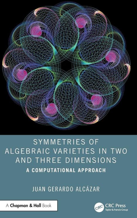 "Symmetries of Algebraic Varieties in Two and Three Dimensions: A Computational Approach" von Juan Gerardo Alcázar. Buntes Fraktalmuster.