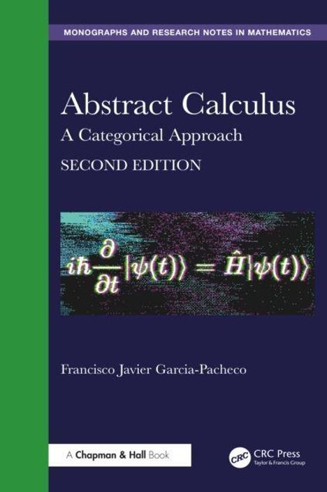 Buchtitel: "Abstract Calculus: A Categorical Approach, SECOND EDITION" mit einer mathematischen Gleichung in der Mitte.
