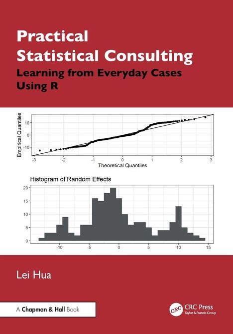 Practical Statistical Consulting, Learning from Everyday Cases Using R, Lei Hua. Zwei Diagramme: Quantiles und Histogram.