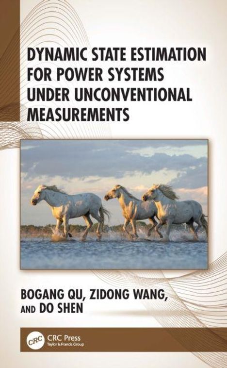 Titel: Dynamic State Estimation for Power Systems Under Unconventional Measurements. Bild: Drei Pferde im Galopp.
