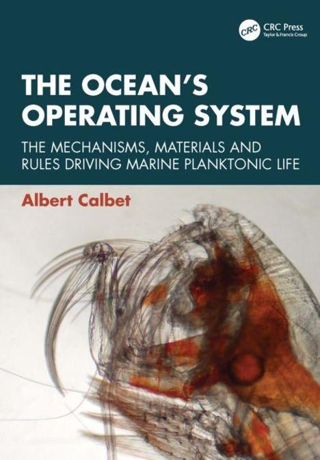 „THE OCEAN'S OPERATING SYSTEM“ von Albert Calbet. Illustration eines meeresbewohnenden Organismus in Nahaufnahme.