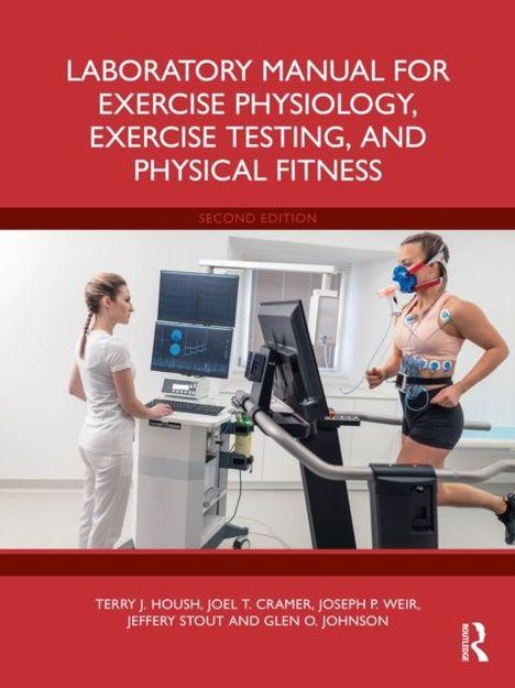 „Laboratory Manual for Exercise Physiology, Exercise Testing, and Physical Fitness.“ Zwei Frauen während einer Fitnessmessung.
