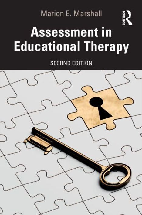"Marion E. Marshall", "Assessment in Educational Therapy", "SECOND EDITION". Ein goldener Schlüssel auf einem Puzzle.