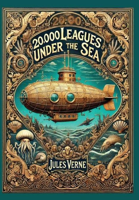 Jules Verne: 20,000 Leagues Under the Sea (Heirloom Collection) (Matt Finished Hardcover with Jacket), Buch