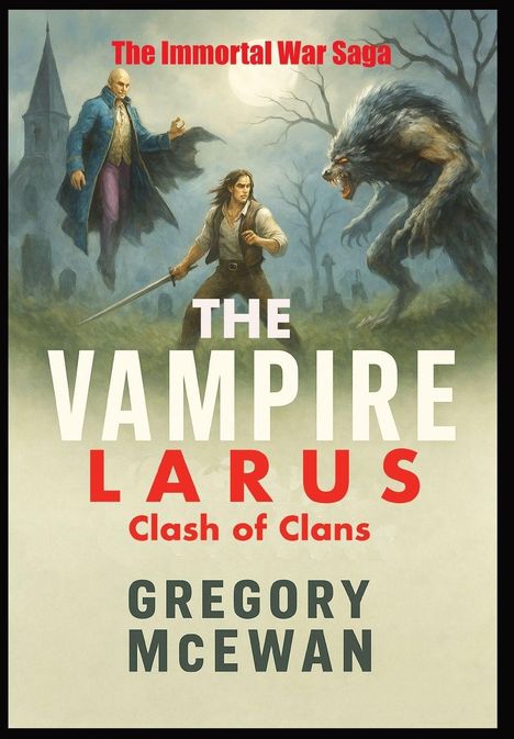 Gregory McEwan: The Vampire Larus, Buch