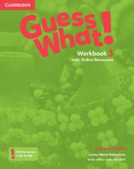 Lynne Marie Robertson: Guess What! American English Level 3 Workbook with Online Resources, Buch