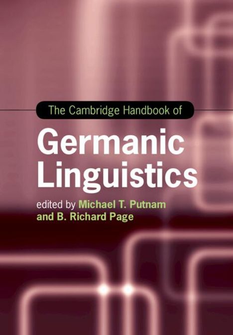 The Cambridge Handbook of Germanic Linguistics, Buch