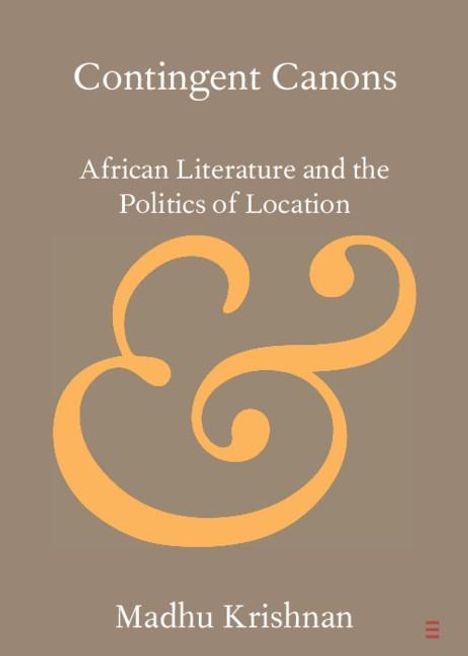 Madhu Krishnan: Contingent Canons, Buch