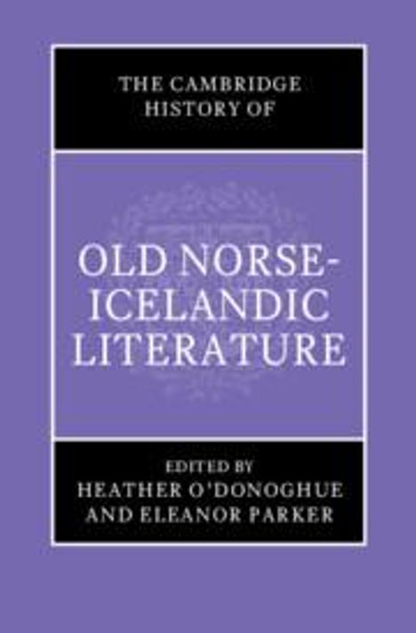 The Cambridge History of Old Norse-Icelandic Literature, Buch