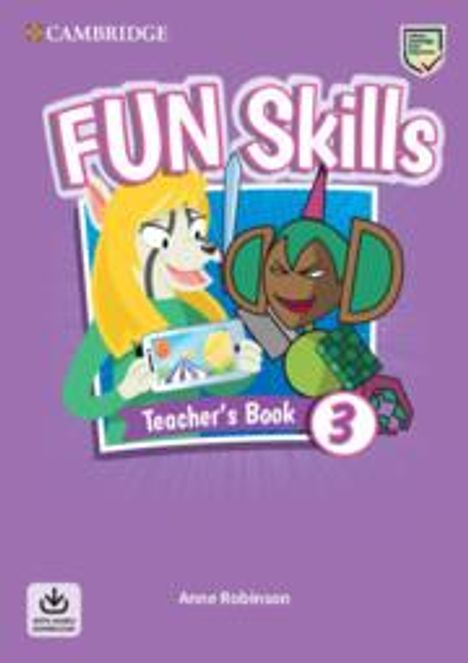 Anne Robinson: Fun Skills Level 3 Teacher's Book with Audio Download, Buch