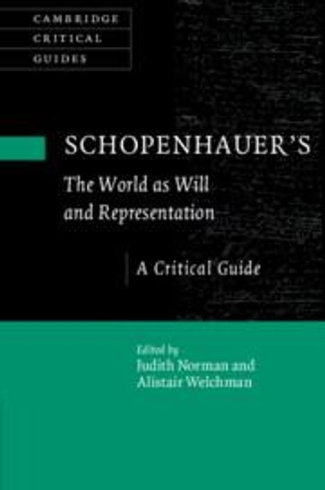 Schopenhauer's 'The World as Will and Representation', Buch