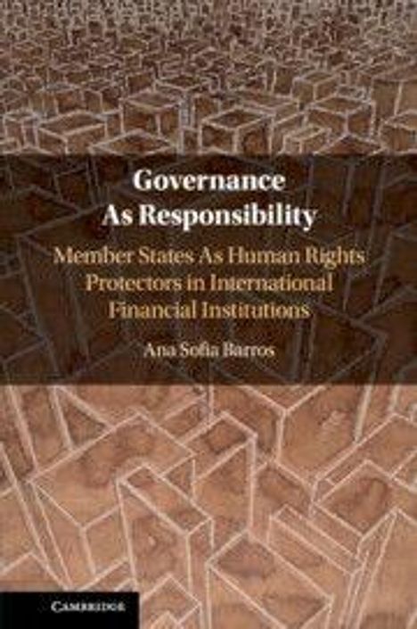 Ana Sofia Barros: Governance As Responsibility, Buch