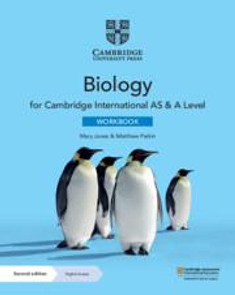 Mary Jones: Cambridge International as &amp; a Level Biology Workbook with Digital Access (2 Years), Buch