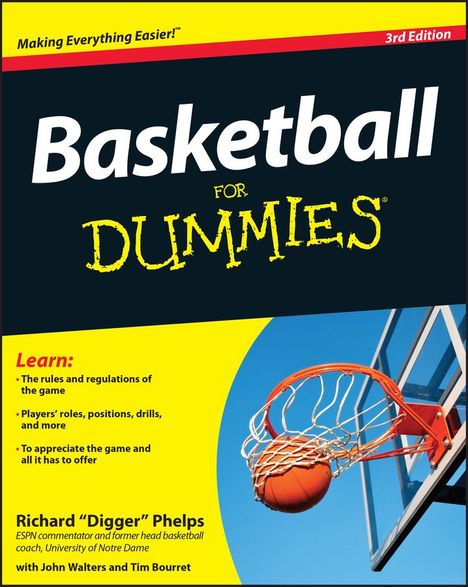 Richard Phelps: Basketball for Dummies, Buch